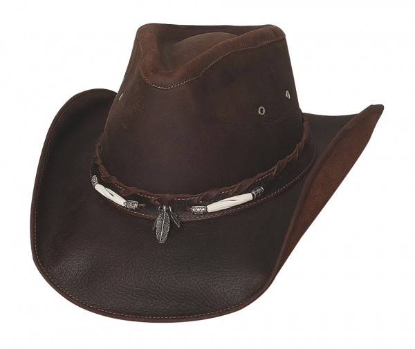 Bullhide Hat Briscoe, Büffelleder, unisex