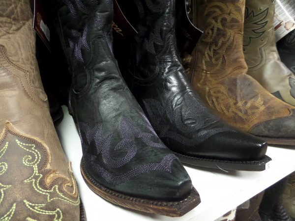 Caborca Boots Cabra Volcano Negro