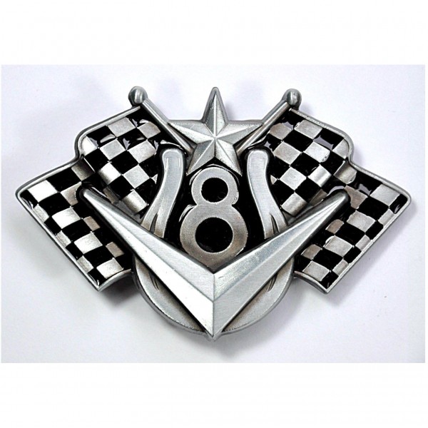 Herren-Gürtelschnalle, V8