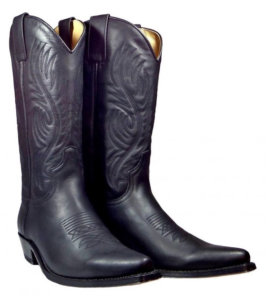 Sendra Boots 2605 Pull Oil Negro