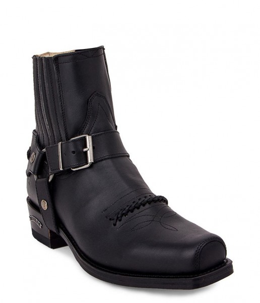 Sendra Boots 6445 Seta Pull Oil Negro